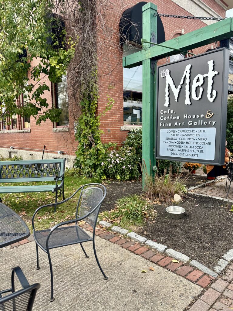 the met coffee shop in Conway, New Hampshire