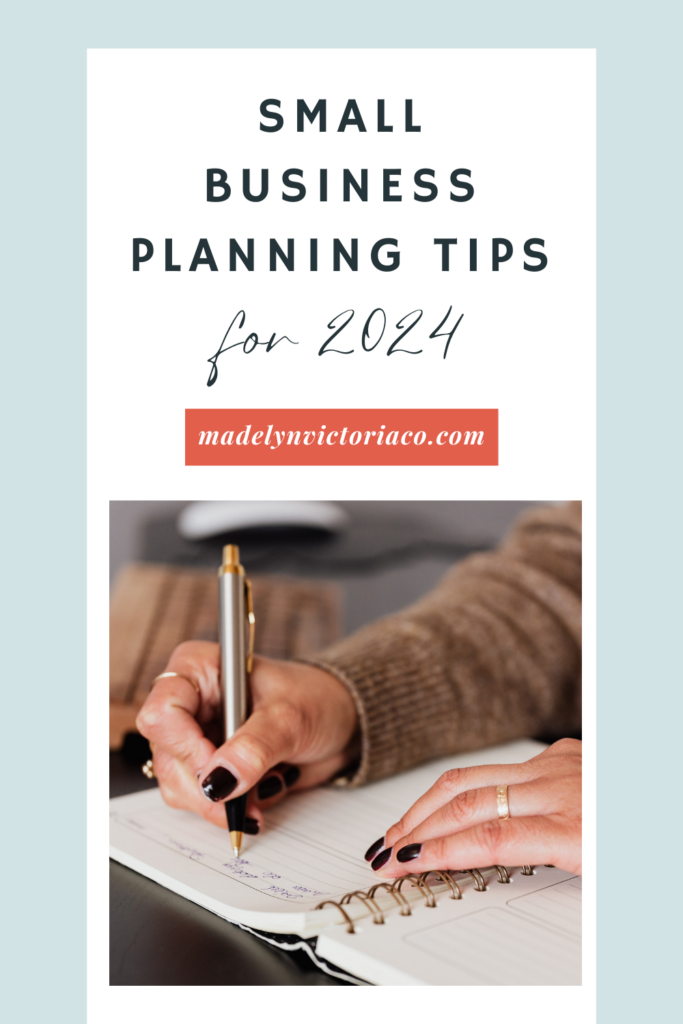 small business planning tips for 2024